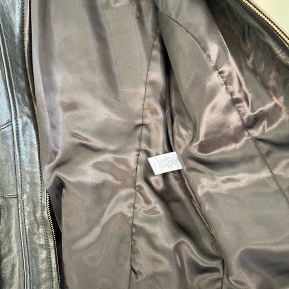 EUC Banana Republic Leather Aviator Jacket - Picture 8 of 11